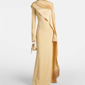 Elegant Gold Evening Gown